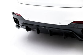 Splitter Posteriore Centrale Maxton Design compatibile con BMW X6 F16 M-Pack — dettaglio del profilo