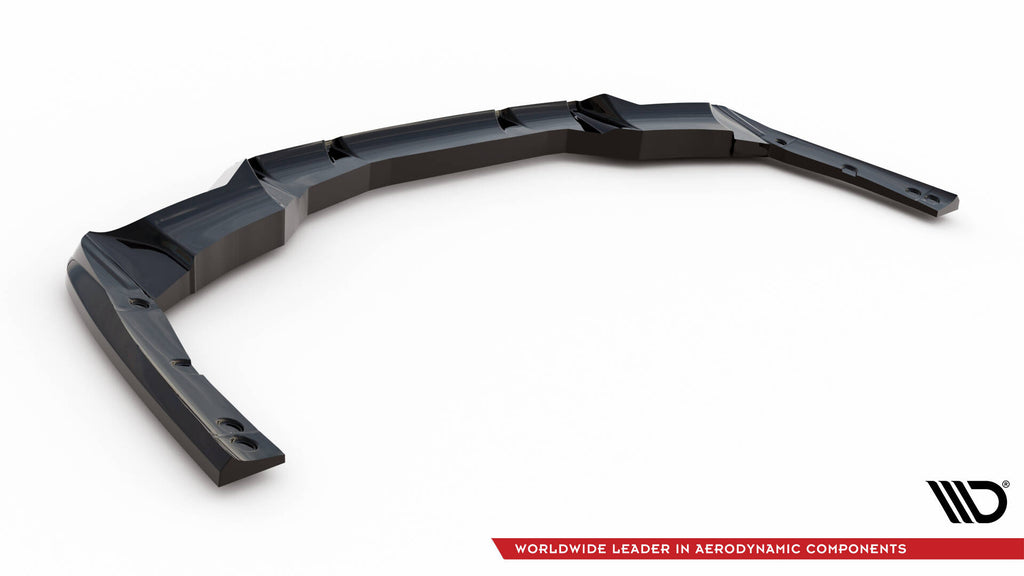 Splitter Posteriore Centrale BMW iX3 G08 Facelift M-Pack — dettaglio del profilo