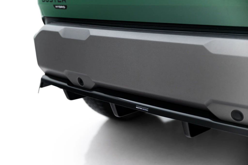 Splitter Posteriore Centrale Dacia Duster Mk3 — dettaglio del profilo