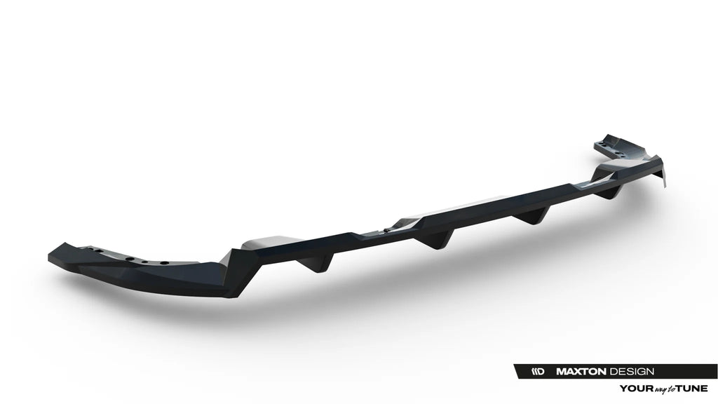 Splitter Posteriore Centrale Dacia Duster Mk3 — particolare della finitura