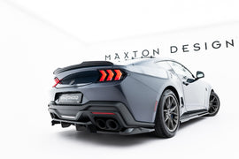 Splitter Posteriore Centrale Ford Mustang Mk7 Dark Horse — dettaglio del profilo