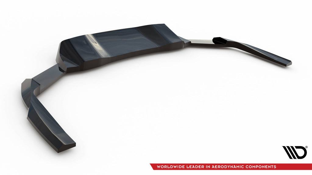 Splitter Posteriore Centrale Ford Mustang Mk7 GT — particolare della finitura