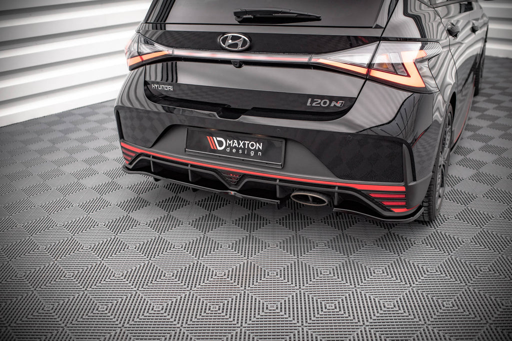 Splitter Laterali Posteriori Hyundai i20 Mk3 — particolare della finitura