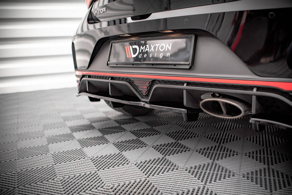 Splitter Laterali Posteriori Hyundai i20 Mk3 — vista posteriore