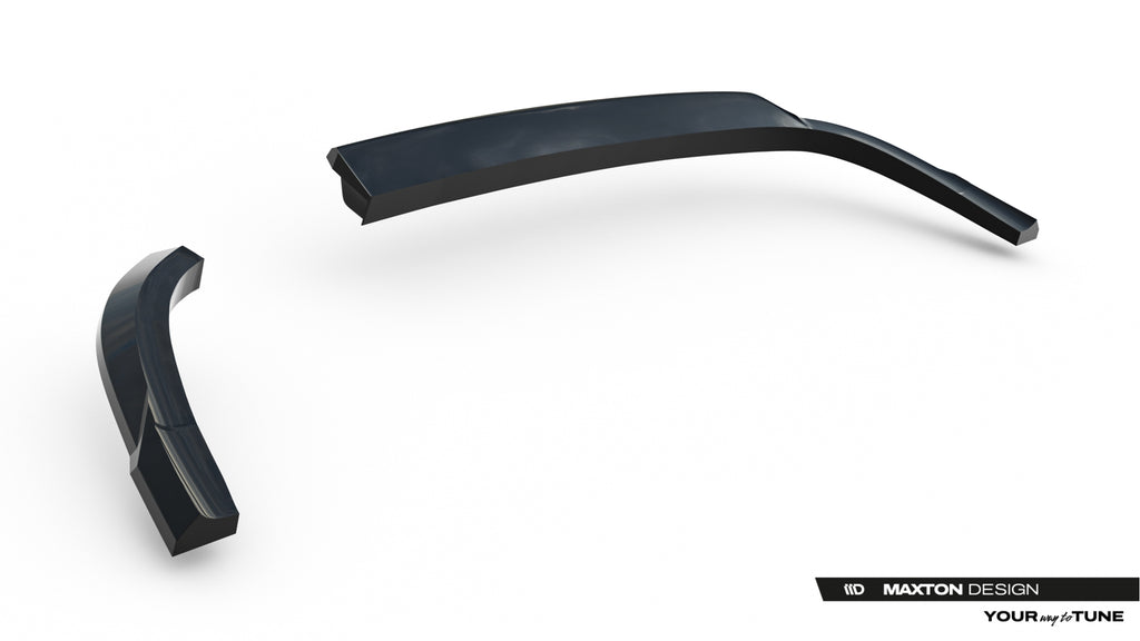 Splitter Posteriore Centrale Hyundai Tucson Mk4 Facelift — dettaglio del profilo