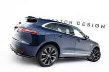 Load image into Gallery viewer, Splitter Posteriore Centrale Jaguar F-Pace X761 Facelift R-Sport — vista laterale