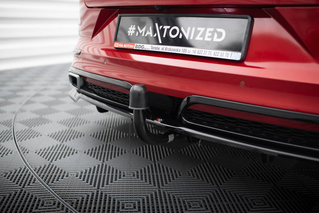 Splitter Posteriore Centrale Kia Proceed Mk1 GT-Line — vista laterale