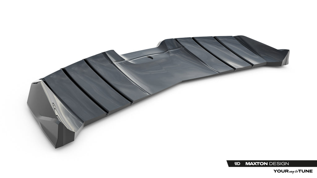 Splitter Posteriore Centrale Mercedes AMG GT C190 Facelift + LED — vista laterale