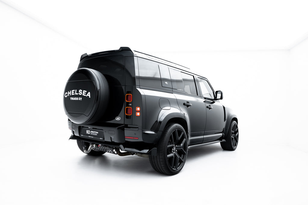 Splitter Posteriore Centrale Land Rover Defender Mk4 110 — particolare del bordo