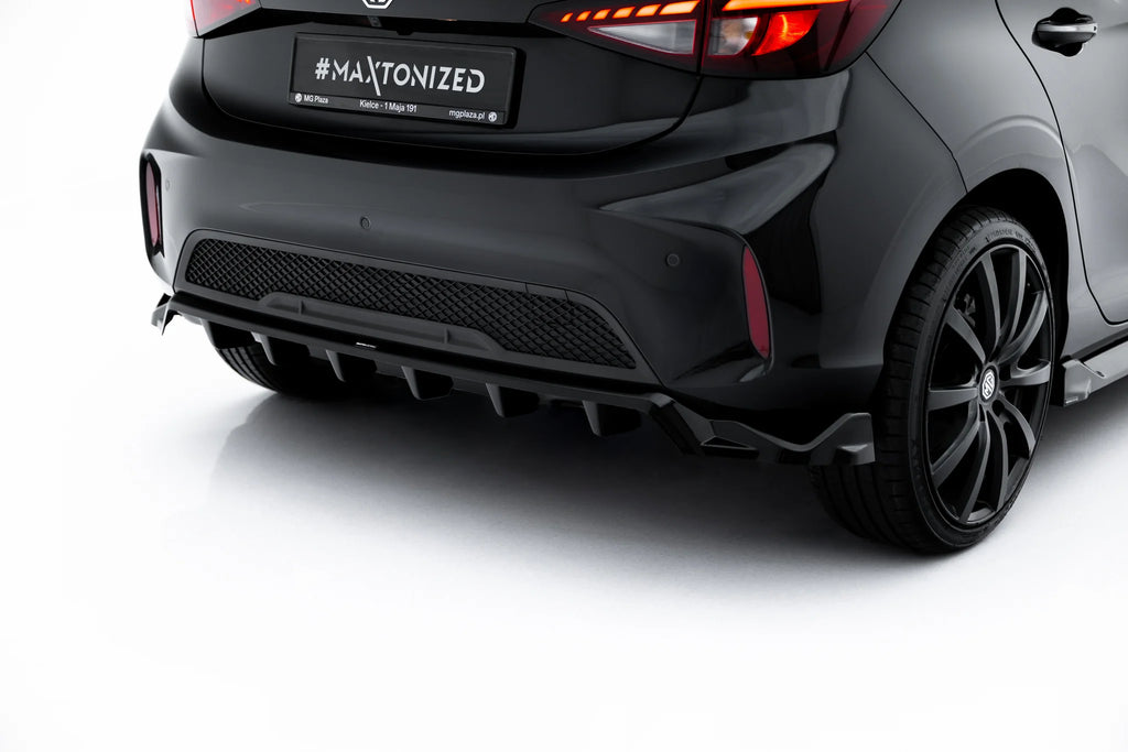 Splitter Posteriore Centrale MG 3 Mk1 — vista laterale