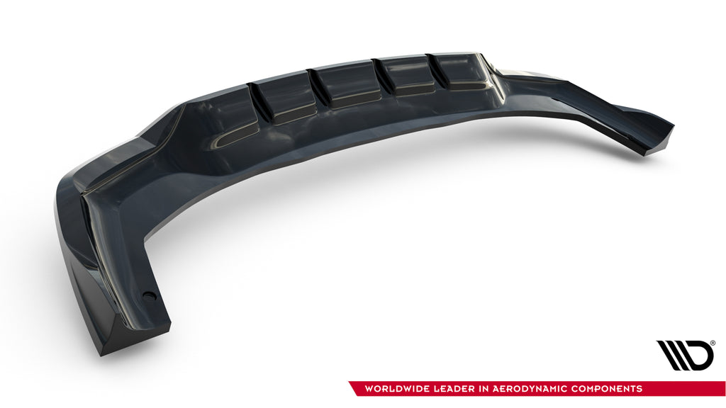 Splitter Posteriore Centrale MG HS Mk1 Facelift — dettaglio del profilo
