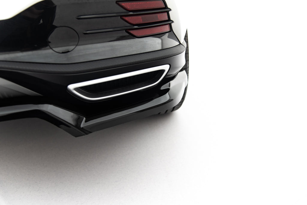 Splitter Posteriore Centrale MG HS Mk2 — vista laterale
