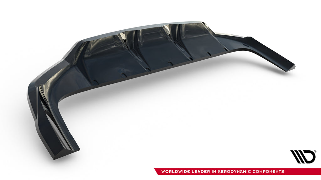 Splitter Posteriore Centrale MG HS Mk2 — vista posteriore