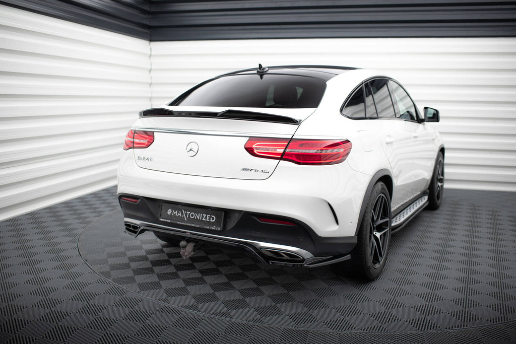 Splitter Posteriore Centrale Mercedes GLE 43 AMG Coupé C292 — dettaglio del profilo