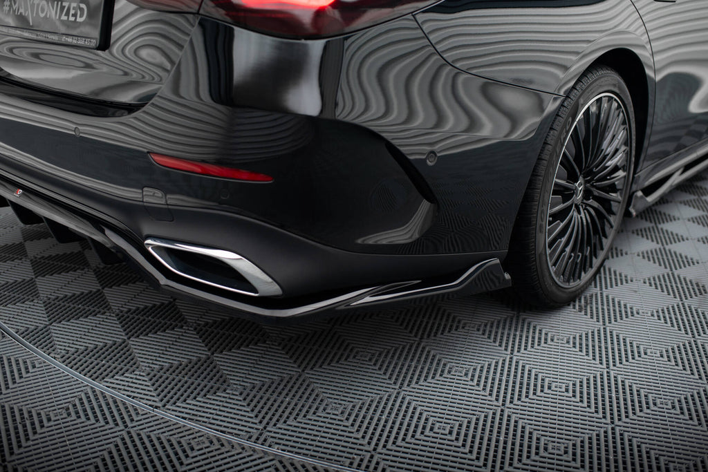 Splitter Posteriore Centrale Mercedes Classe E W214 AMG-Line — montato sulla vettura