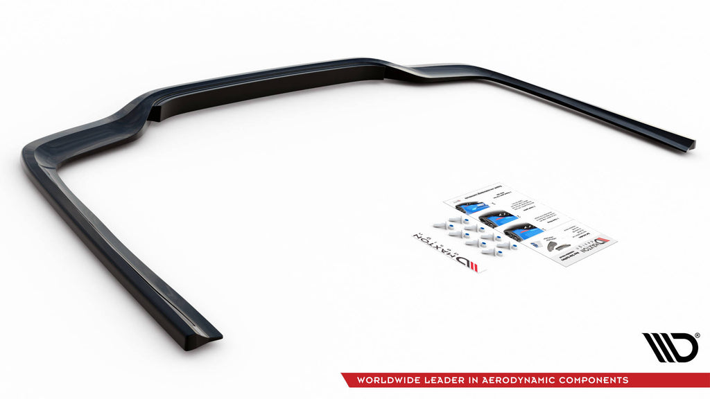 Splitter Posteriore Centrale Mercedes Classe E Berlina W212 Facelift AMG-Line — dettaglio del profilo