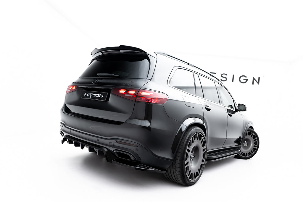 Splitter Posteriore Centrale Mercedes GLS X167 Facelift AMG-Line — vista posteriore