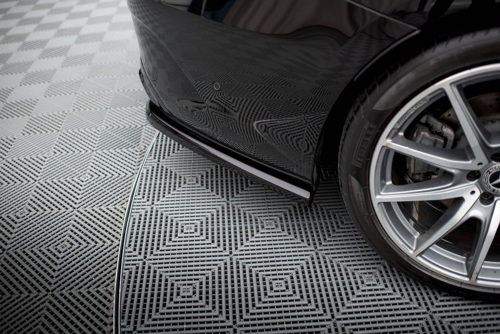 Splitter Posteriore Centrale Mercedes Classe S Coupé C217 Facelift AMG-Line — vista frontale