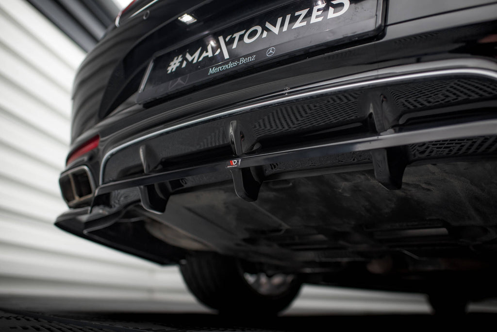 Splitter Posteriore Centrale Mercedes Classe S Coupé C217 Facelift AMG-Line — vista d'insieme