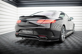 Splitter Posteriore Centrale Mercedes Classe S Coupé C217 Facelift AMG-Line — dettaglio del profilo