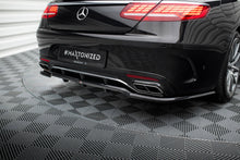 Load image into Gallery viewer, Splitter Posteriore Centrale Mercedes Classe S Coupé C217 Facelift AMG-Line — dettaglio del fissaggio