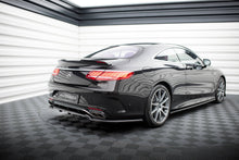 Load image into Gallery viewer, Splitter Posteriore Centrale Mercedes Classe S Coupé C217 Facelift AMG-Line — vista angolata