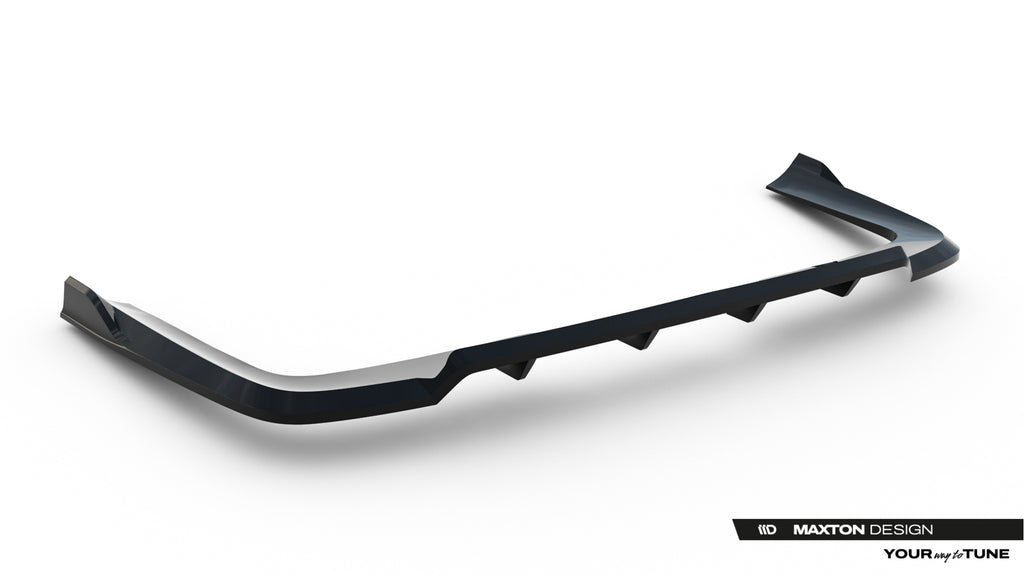 Splitter Posteriore Centrale Mercedes V AMG-Line W447 Facelift 2 — dettaglio del fissaggio