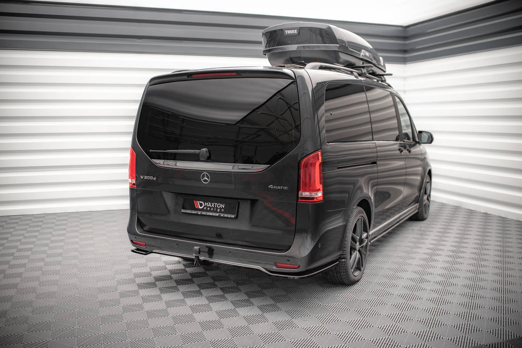 Splitter Posteriore Centrale Mercedes Classe V W447 Facelift AMG-Line — montato sulla vettura