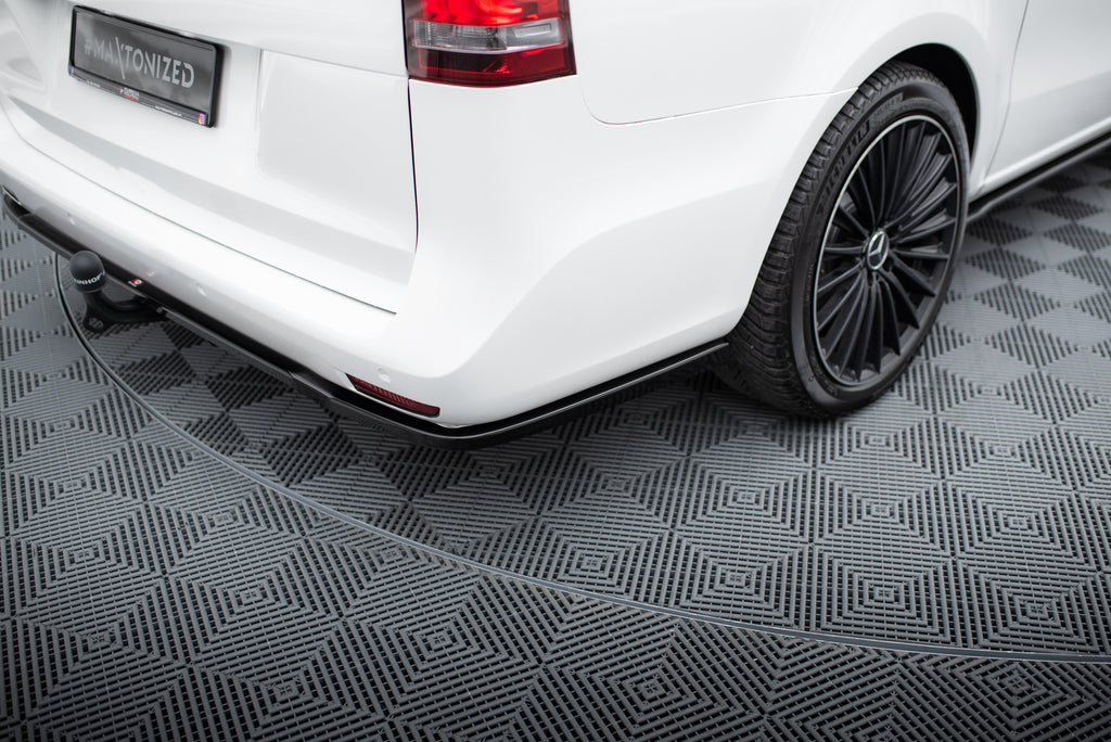 Splitter Posteriore Centrale Mercedes Classe V W447 — dettaglio del fissaggio