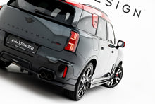 Carica l'immagine nel visualizzatore di Gallery, Splitter Posteriore Centrale Mini Countryman John Cooper Works U25 JCW — vista laterale