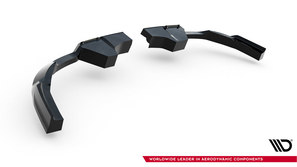 Splitter Posteriore Centrale Mini Countryman John Cooper Works U25 JCW — dettaglio del fissaggio