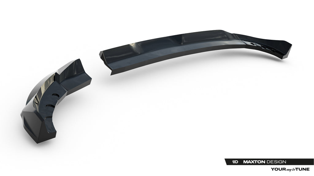 Splitter Posteriore Centrale Opel Corsa F Facelift (Mk6 Facelift) 2023 — dettaglio del profilo