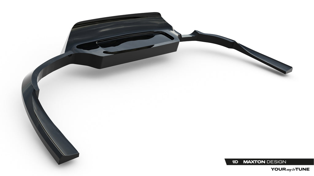 Splitter Posteriore Centrale Opel Insignia Mk2 OPC-Line — dettaglio del profilo