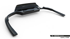 Splitter Posteriore Centrale Opel Insignia Mk2 OPC-Line — dettaglio del profilo
