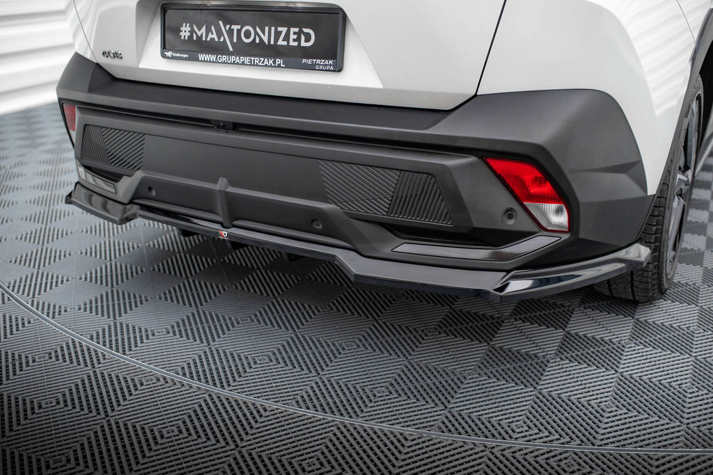 Splitter Posteriore Centrale Peugeot 408 Mk1 — montato sulla vettura