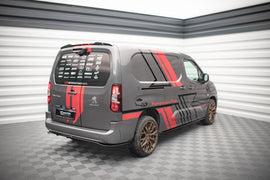 Splitter Posteriore Centrale Peugeot Partner Mk3 Long — dettaglio del profilo