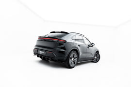 Splitter Posteriore Centrale Porsche Macan EV Mk1 — dettaglio del fissaggio