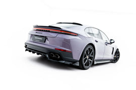 Splitter Posteriore Centrale Porsche Panamera 972 Panamera 4 / Panamera 4S E-Hybrid — dettaglio del fissaggio