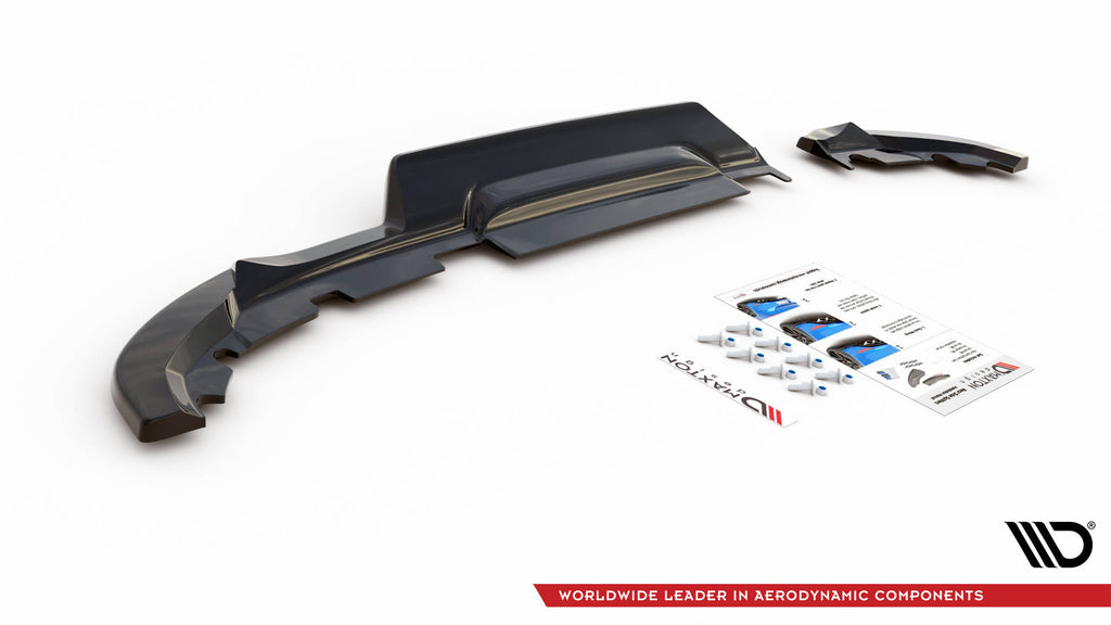 Splitter Laterali Posteriori Renault Clio Mk5 — dettaglio del profilo