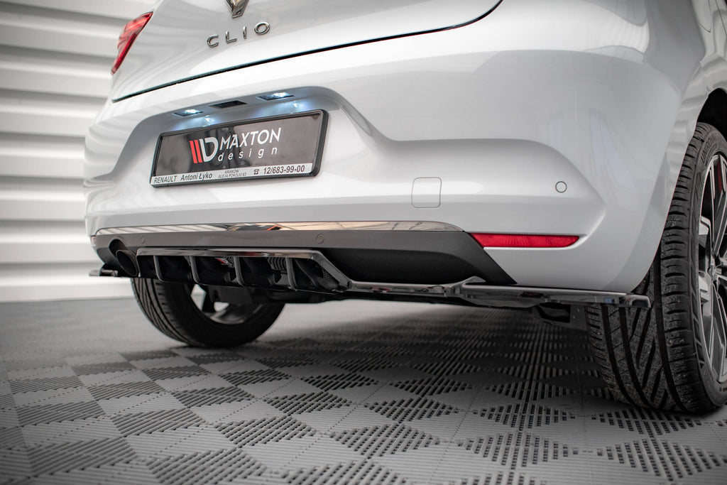 Splitter Laterali Posteriori Renault Clio Mk5 — particolare della finitura