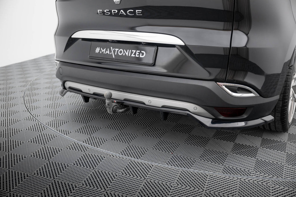 Splitter Posteriore Centrale Renault Espace Mk5 — dettaglio del fissaggio
