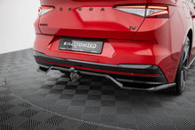 Load image into Gallery viewer, Splitter Posteriore Centrale Skoda Enyaq iV Coupé Mk1 RS — vista laterale