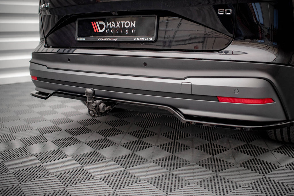 Splitter Posteriore Centrale Skoda Enyaq iV Mk1 — montato sulla vettura