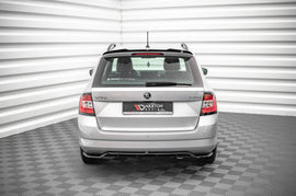 Splitter Posteriore Centrale con Barre Verticali Skoda Fabia Combi Mk3 (2014-2019)