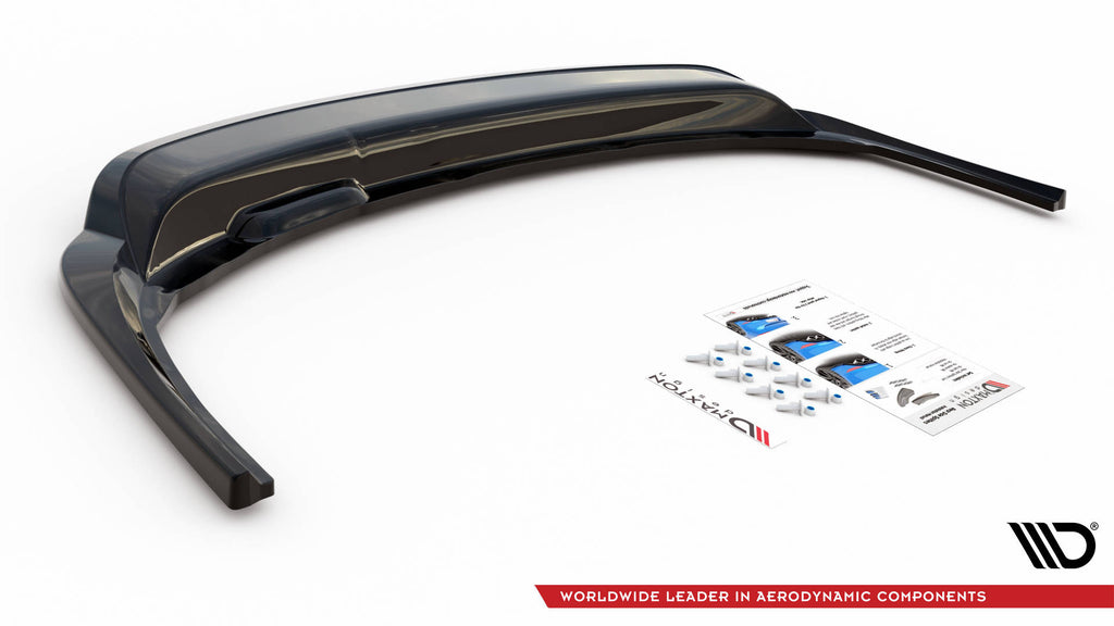 Splitter Posteriore Centrale Skoda Fabia Station Wagon Mk3 Facelift — dettaglio del profilo