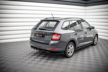 Carica l'immagine nel visualizzatore di Gallery, Splitter Posteriore Centrale Skoda Fabia Station Wagon Mk3 Facelift — montato sulla vettura
