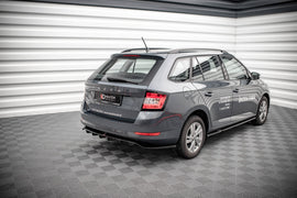 Splitter Posteriore Centrale con Barre Verticali Skoda Fabia Combi Mk3 Facelift (2019-2021)