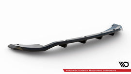 Splitter Posteriore Centrale Skoda Fabia Mk4 Monte Carlo — dettaglio del profilo