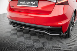 Splitter Posteriore Centrale con Barre Verticali Skoda Fabia Monte Carlo Mk4 (2021-)