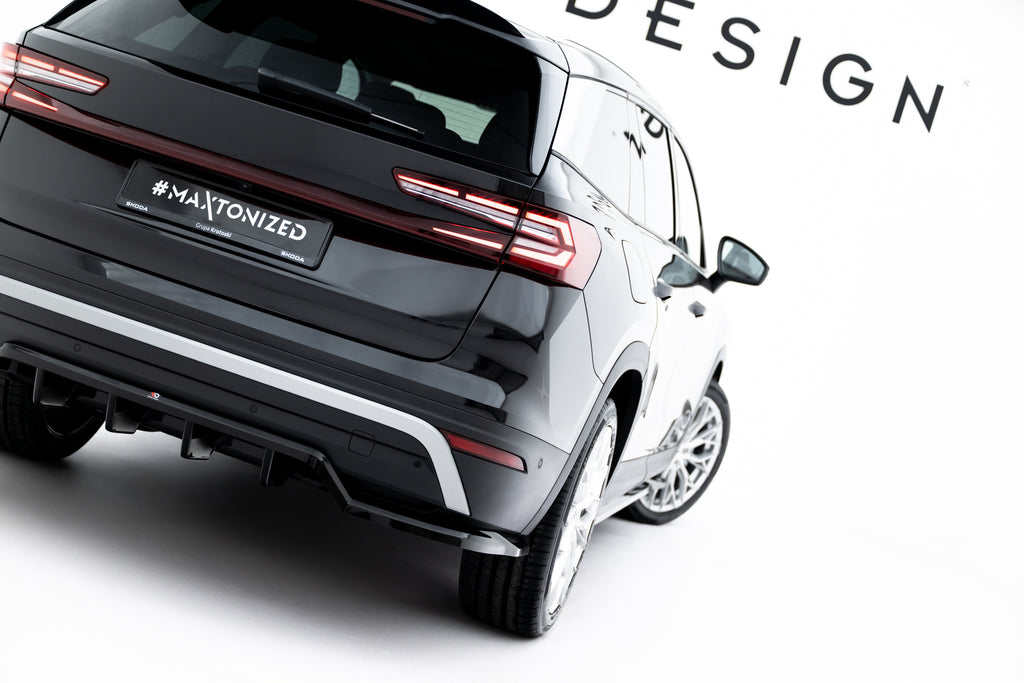 Splitter Posteriore Centrale Skoda Kodiaq Mk2 — montato sulla vettura